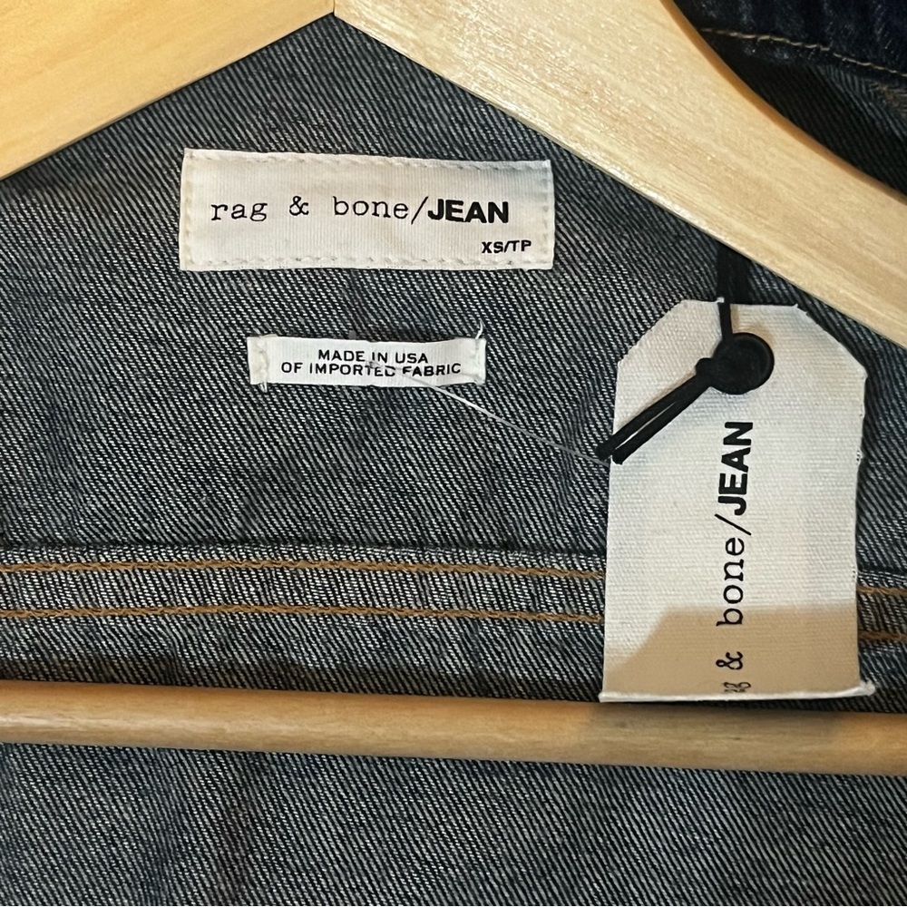 rag & bone Cuff-Less Jean Jacket - Picture 10 of 11